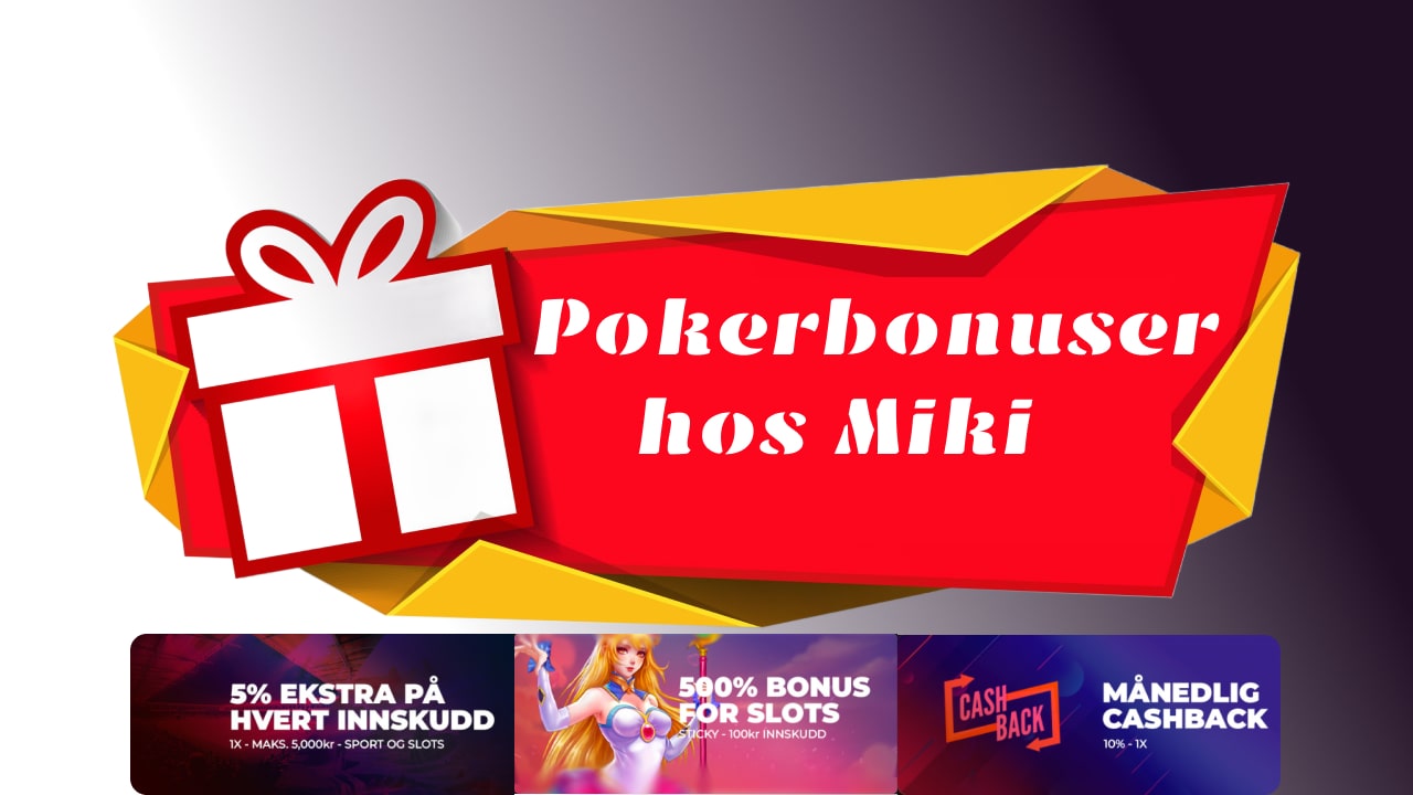 Miki casino bonuser