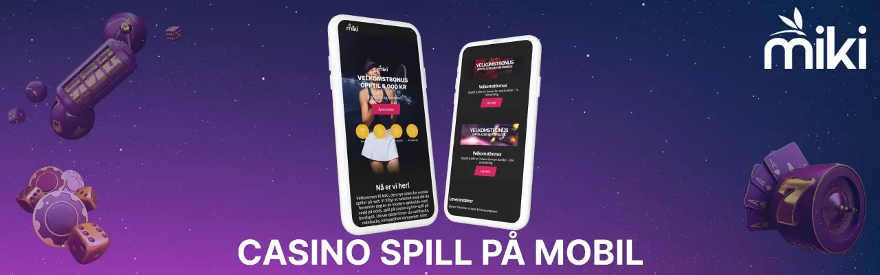 Miki casino spill på mobil