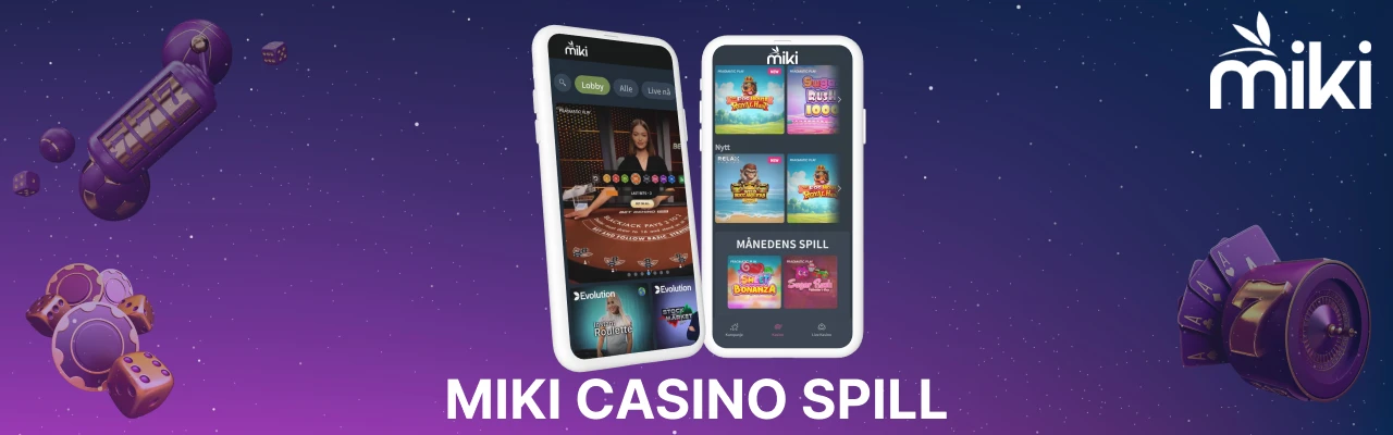 Populære miki casino spill