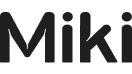 Miki casino logo black